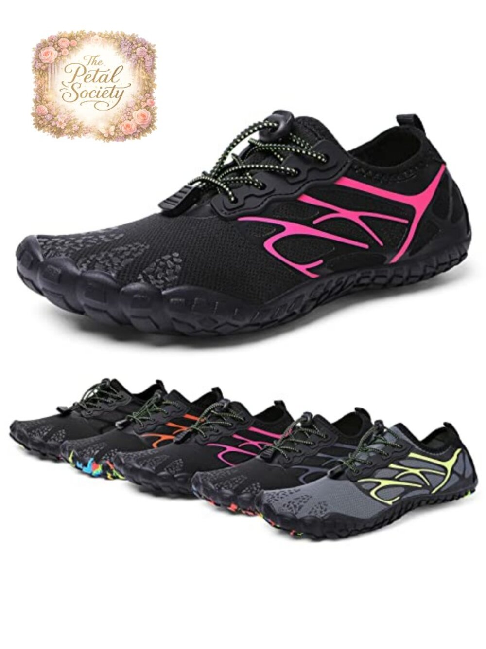 Water Shoes Barefoot Aqua Socks Quick Dry Non-Slip for Beach Swim Pool
